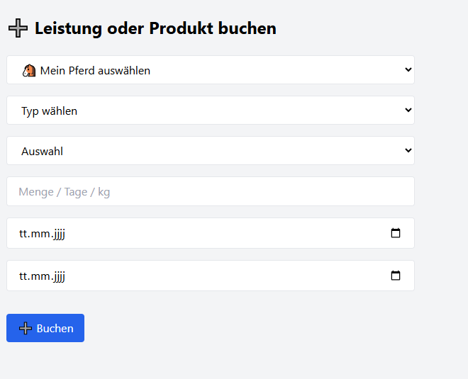 book a stable service overview